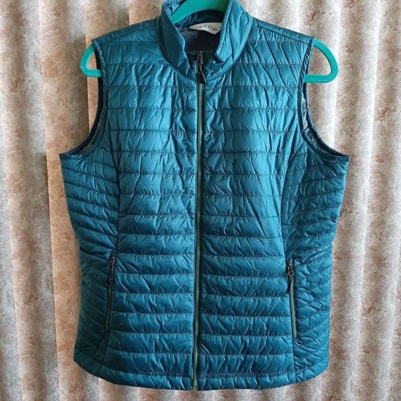 Stuffable teal Orvis vest size Medium - Picture 2 of 4